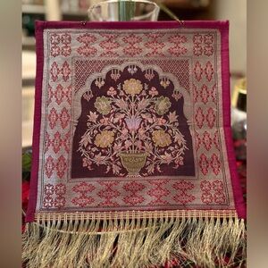 Floral Fabric Wall Hanging